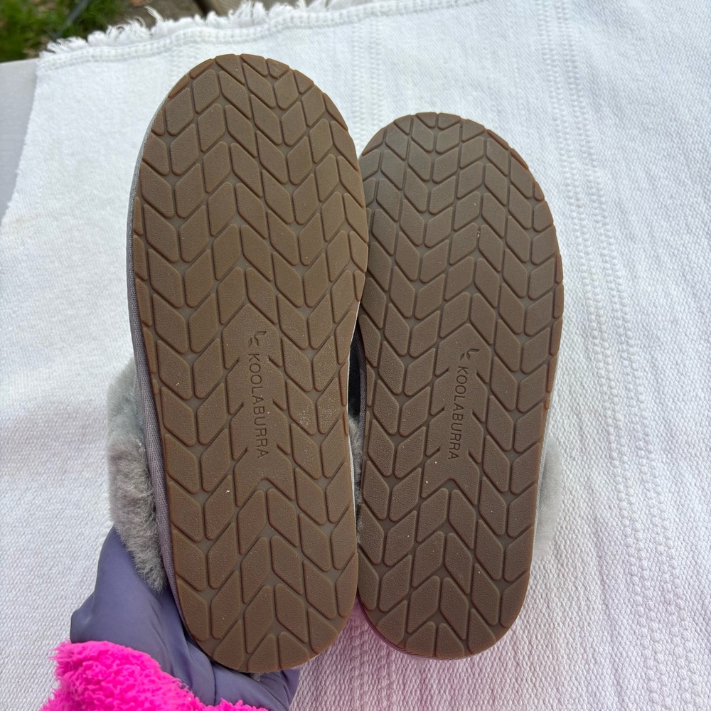 Koolaburra by UGG Milo Women's Slipper in a gray color  size womens 9 - Picture 6 of 8